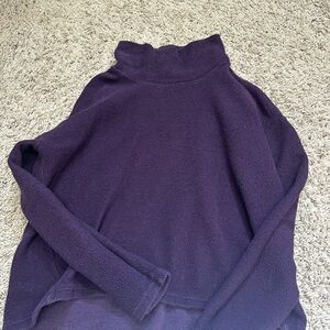 Banana Republic Burgandy Cowl Neck Sweater XS